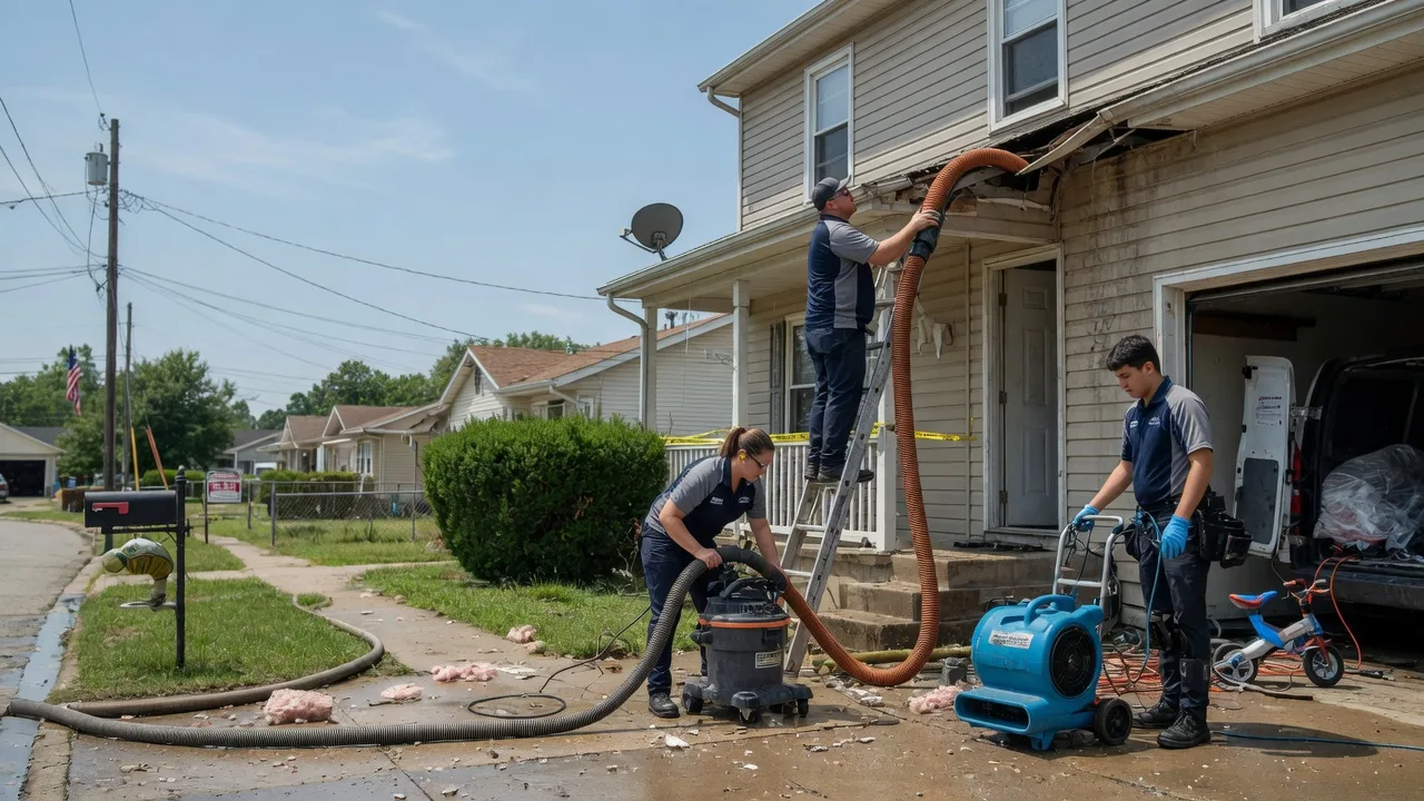 Water Damage Restoration in Pierron, IL near me